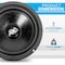 Pyle Pyle8 Inch Car Midbass Woofer - 360 Watt High Powered Component, High-Temp Voice Coil, 8 Ohm PDMR8 - alternate 2